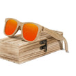 Laden Sie das Bild in den Galerie-Viewer, BAMBOO - 2024 3773 Fashion Sonnenbrille Handgefertigt aus Edlem Naturholz