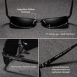 Laden Sie das Bild in den Galerie-Viewer, KINGSEVEN - 2024 N7088 Designer Sonnenbrille Polarisierte Gläser