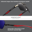 Laden Sie das Bild in den Galerie-Viewer, KINGSEVEN- 2024 8999 Designer Sonnenbrille Polarisierte Gläser