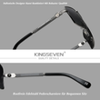 Laden Sie das Bild in den Galerie-Viewer, KINGSEVEN - 2024 9164 Designer Sonnenbrille Polarisierte Gläser