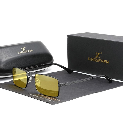 KINGSEVEN™ - 2024 7661 Vintage Designer Sonnenbrille Polarisierte Gläser