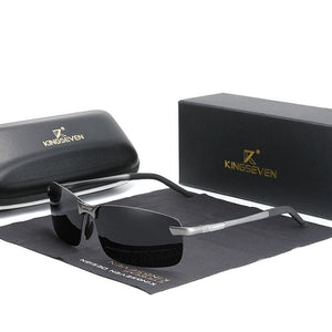 KINGSEVEN - 2024 6001 Vintage Designer Sonnenbrille Polarisierte Gläser