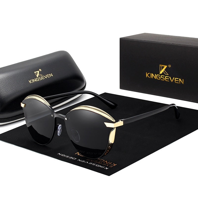 KINGSEVEN™ - 2023 N-7824 Cateye Designer Sonnenbrille Damen Polarisierte Gläser