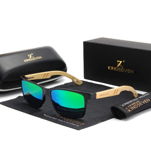 BAMBOO™ - 2023 designer zonnebril Handgemaakt van fijn, natuurlijk hout