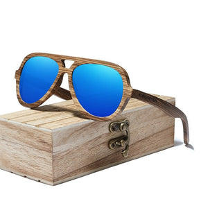 BAMBOO™ - 2023 N80071 Designer zonnebril Handgemaakt van fijn natuurlijk hout