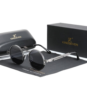 KINGSEVEN™ - 2024 3718 Vintage Designer Sonnenbrille Polarisierte Gläser