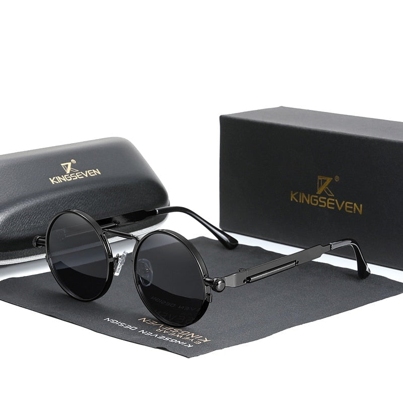KINGSEVEN™ - 2023 3718 Vintage Designer Sonnenbrille Polarisierte Gläser