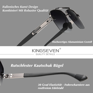 KINGSEVEN™ - 2023 8072 Designer Zonnebrillen Gepolariseerde Glazen Bestseller