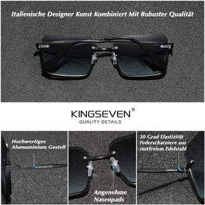 KINGSEVEN™ - 2023 8180 designer zonnebril Gepolariseerde lenzen