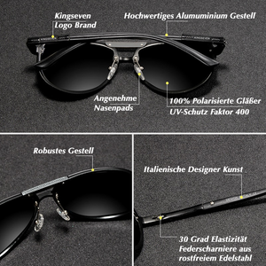 KINGSEVEN™ - 2023 5009 designer zonnebril Gepolariseerde lenzen
