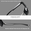 Laden Sie das Bild in den Galerie-Viewer, KINGSEVEN™ - 2023 9148 Designer Sonnenbrille Polarisierte Gläser