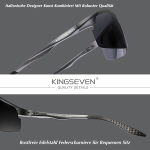 KINGSEVEN™ - 2023 8068 designer zonnebril Gepolariseerde lenzen