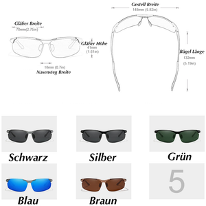 KINGSEVEN™ - 2023 8068 Designer Sonnenbrille Polarisierte Gläser