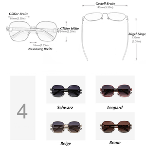 KINGSEVEN™ - 2023 N101 Designer Damen Sonnenbrille Polarisierte Gläser