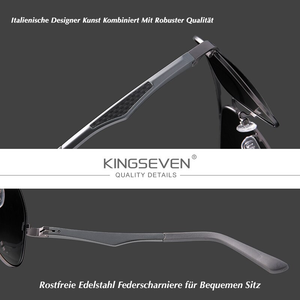 KINGSEVEN™ - 2023 9775 Designer Sonnenbrille Polarisierte Gläser