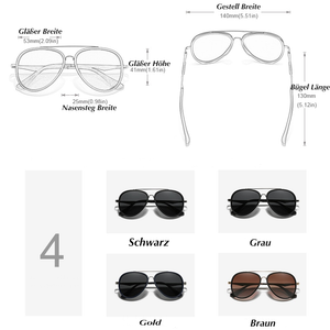 KINGSEVEN™ - 2023 8337 Designer Sonnenbrille Polarisierte Gläser