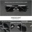 Laden Sie das Bild in den Galerie-Viewer, KINGSEVEN™ - 2024 9164 Designer Sonnenbrille Polarisierte Gläser