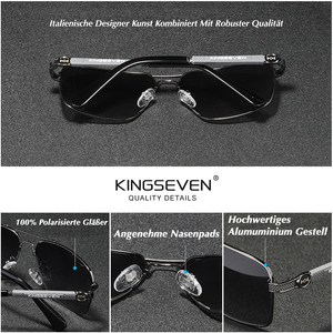 KINGSEVEN™ - 2023 9164 designer herenzonnebril 
