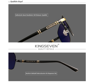 KINGSEVEN™ - 2023 N7621 designer zonnebril Gepolariseerde lenzen