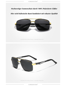 KINGSEVEN™ - 2024 N7755 Designer Sonnenbrille Polarisierte Gläser