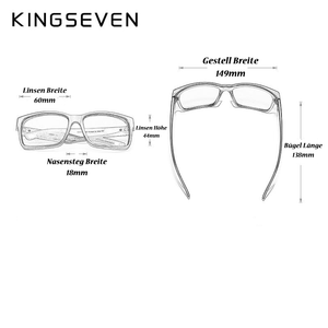 KINGSEVEN™ - Premium 2023 N-750 zonnebril (polycarbonaat)