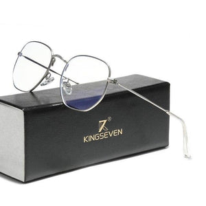 KINGSEVEN™ - 2023 N9641 Titanium transparante zonnebril