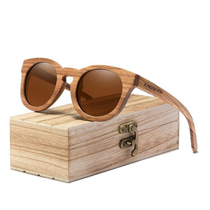 BAMBOO™ - 2024 Fashion Sonnenbrille Handgefertigt aus Edlem Naturholz