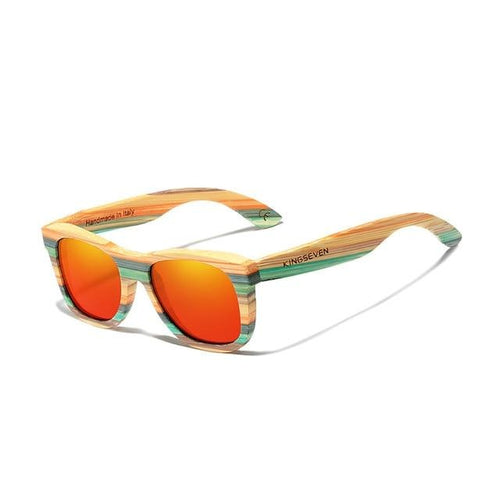 BAMBOO™ - 2024 Fashion Sonnenbrille Handgefertigt aus Edlem Naturholz