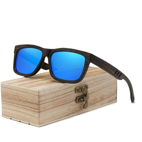 BAMBOO™ - 2023 zonnebril Handgemaakt van fijn, natuurlijk hout