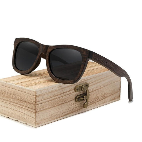 BAMBOO™ - 2024 Sonnenbrille Handgefertigt aus Edlem Naturholz