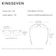 Charger l&#39;image dans la galerie, KINGSEVEN™ - 2023 9126 lunettes de soleil design pour hommes