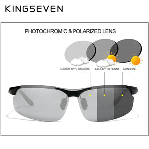 KINGSEVEN™ - 2023 9126 designer herenzonnebril