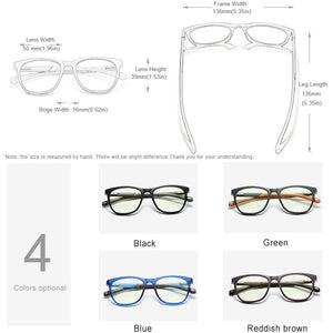 KINGSEVEN™ - 2023 N9661 Kunststoff Blau Licht Blocker Transparent Brille