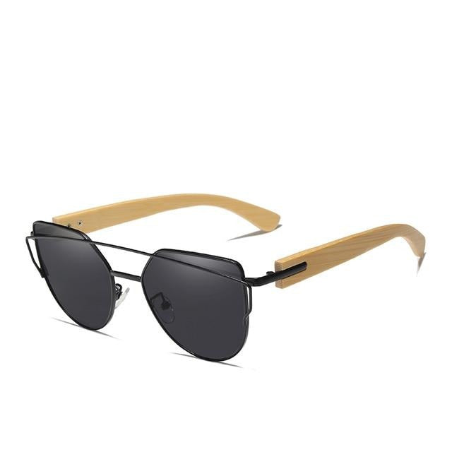 BAMBOO™ - 2024 Handgefertigt Herren/Damen Sonnenbrille aus Edlem Naturholz