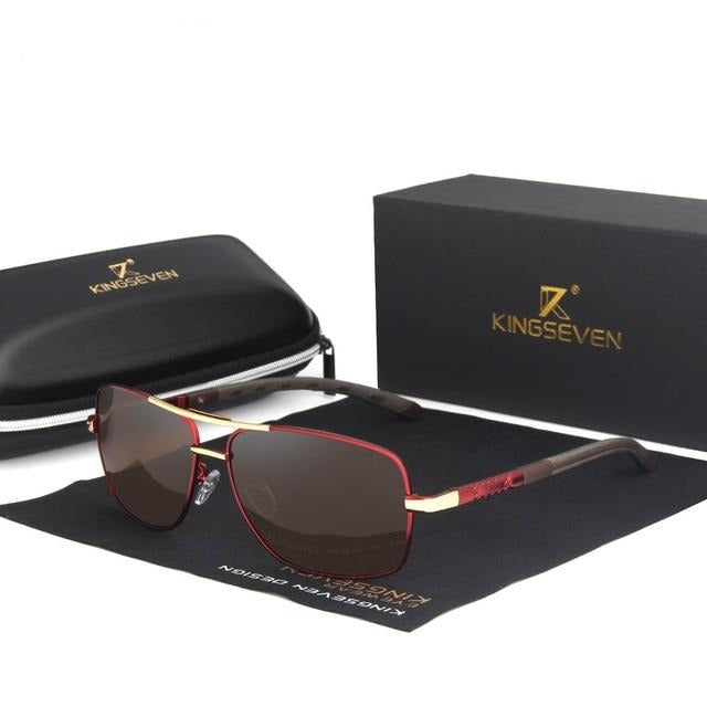 KINGSEVEN™ - 2024 N724 Designer Sonnenbrille Polarisierte Gläser